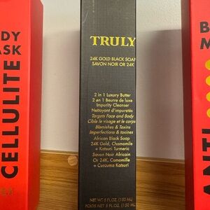 TRULY 24K Gold Black Soap with Chamomile